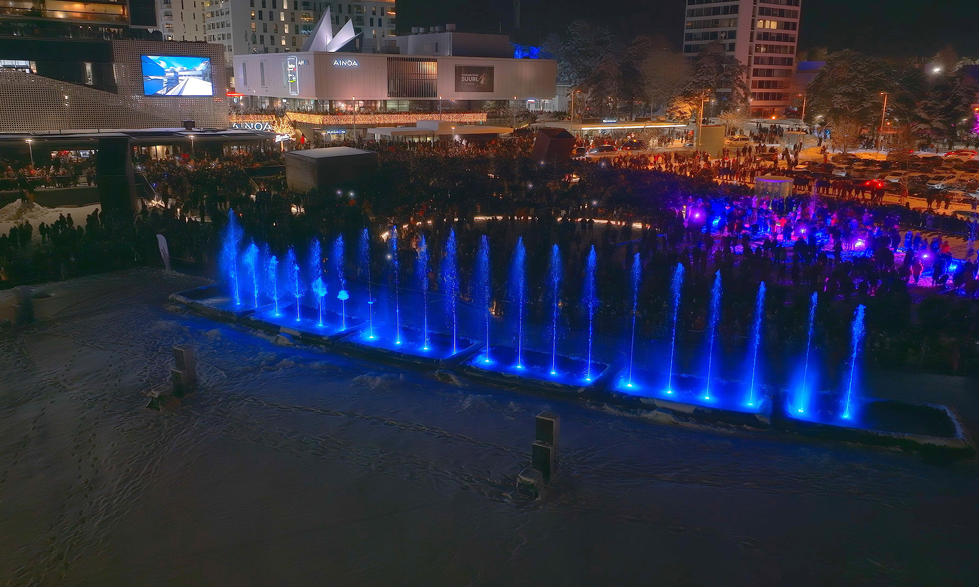 Espoo vesishow yleisö