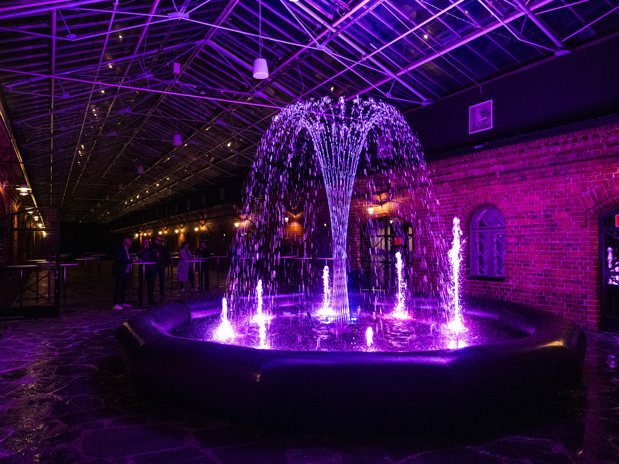 Imatrankosken pato ja Tanssivat Vedet vesishow